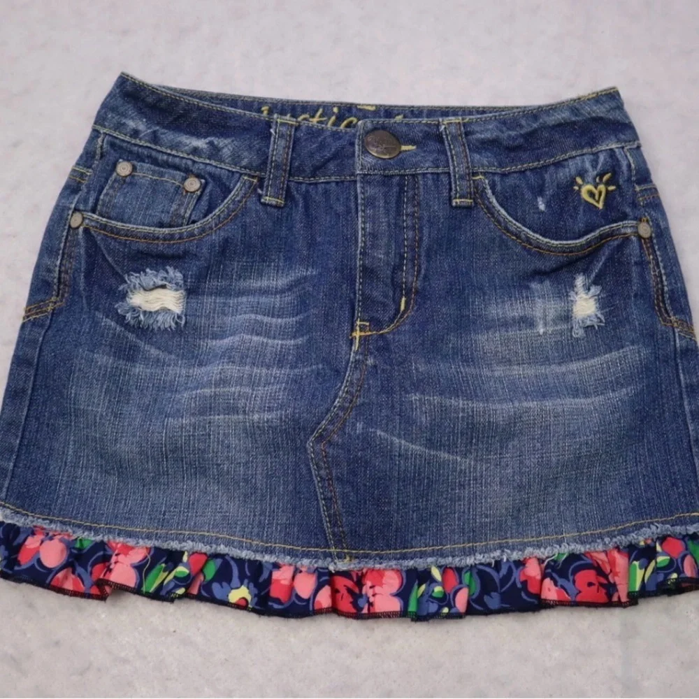 Justice Blue Denim Jeans